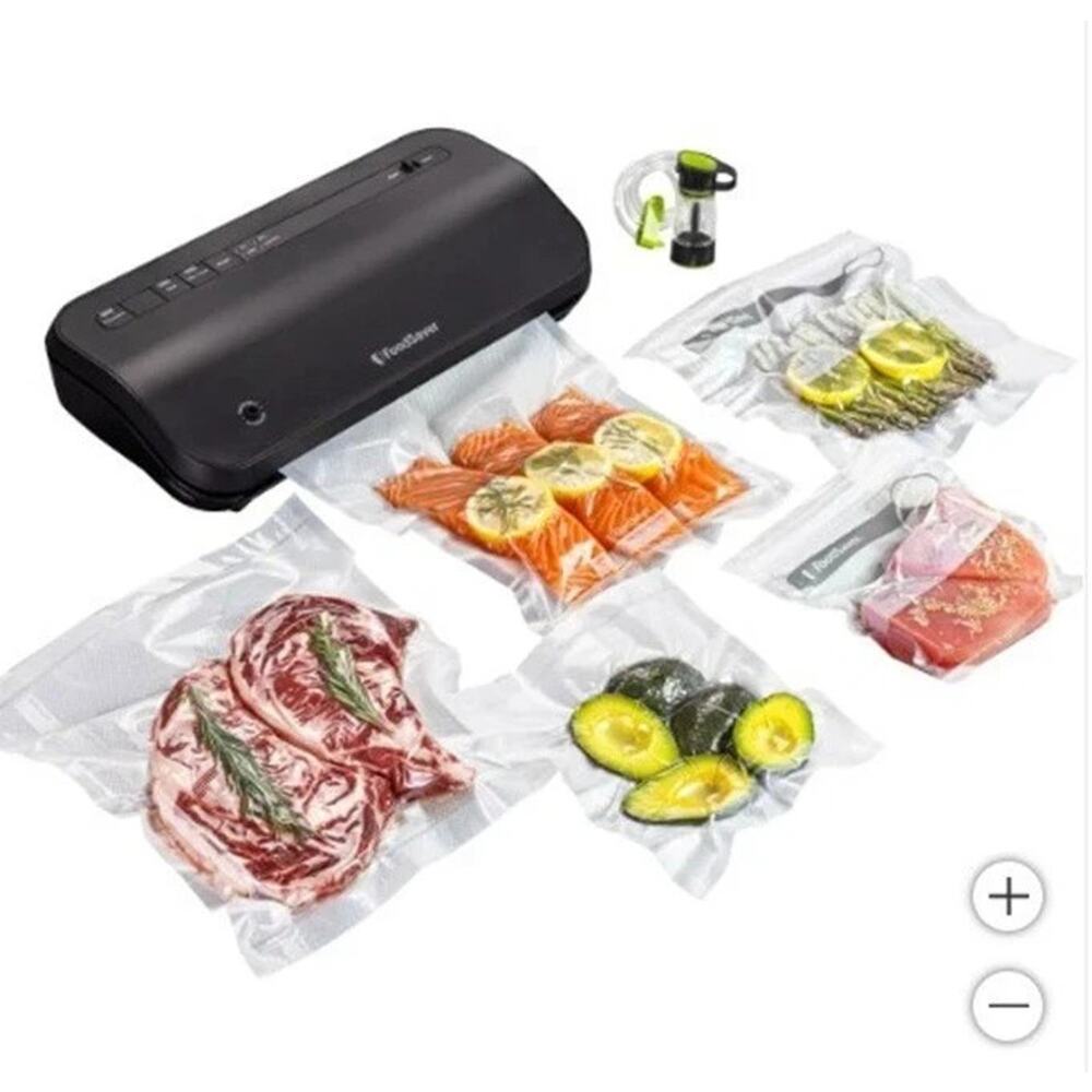 FoodSaver VS2280 Vacuum Sealing System Hose Rolls Bags Starter Kit